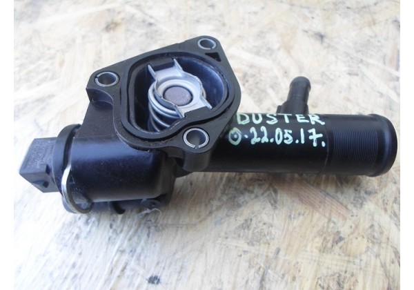 Корпус термостата Renault Logan, Logan MCV, Clio II, Clio III, Kangoo, Kangoo II, Sandero, Duster 1.5 dci, K9K, 8200954288, 8200558758 *